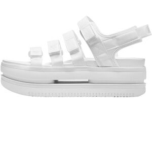 Nike Women's All-White Strappy Sandals